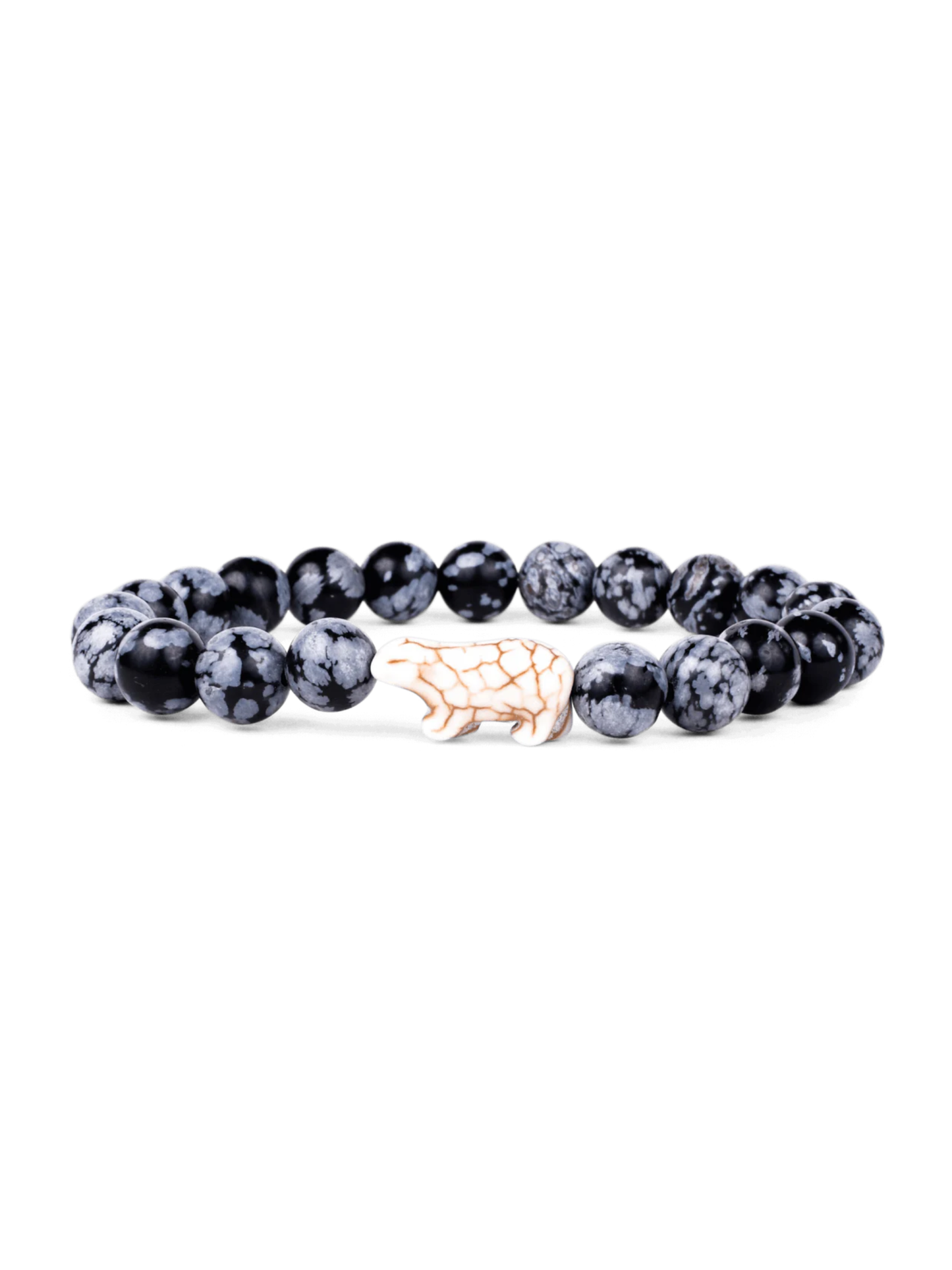 FAHLO VENTURE POLAR BEAR IN PAPILLA STONE BRACELET