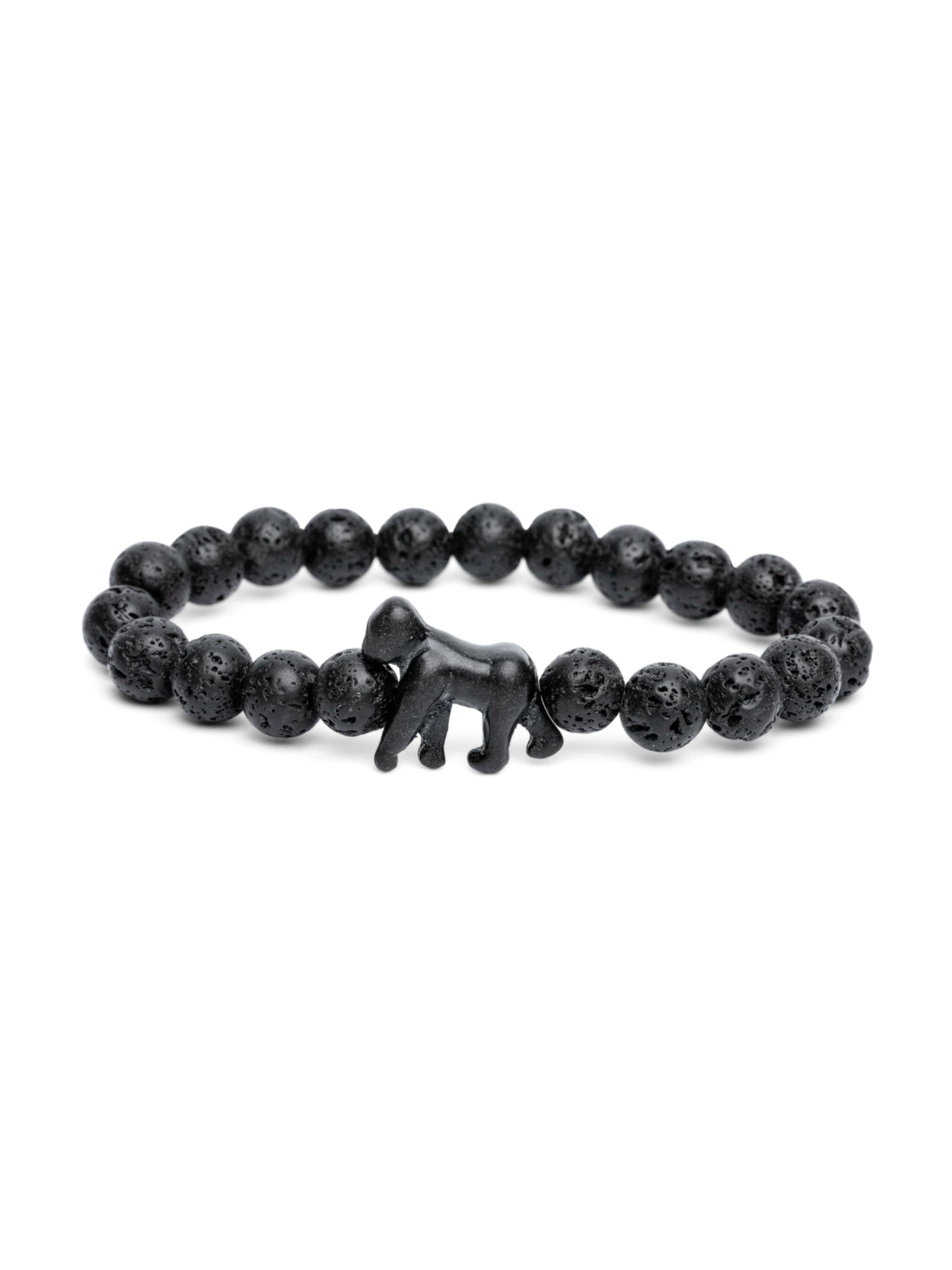FAHLO TRAVERSE GORILLA IN LAVA BLACK BRACELET