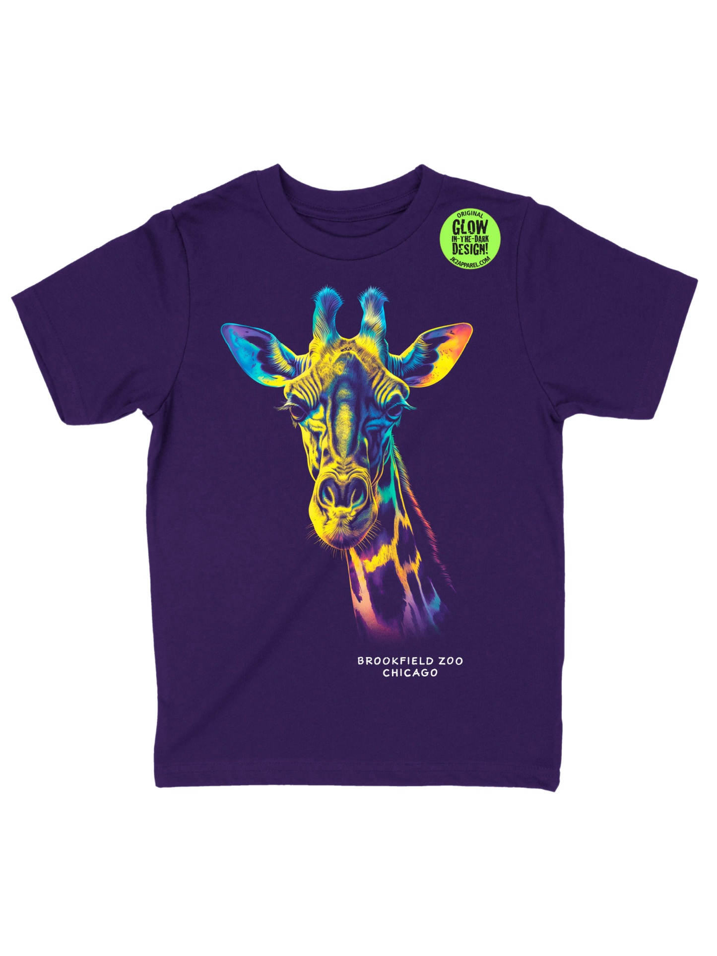 YOUTH GLOW GIRAFFE T-SHIRT