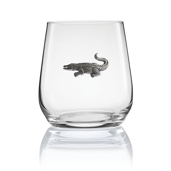 STEMLESS GLASS ALLIGATOR