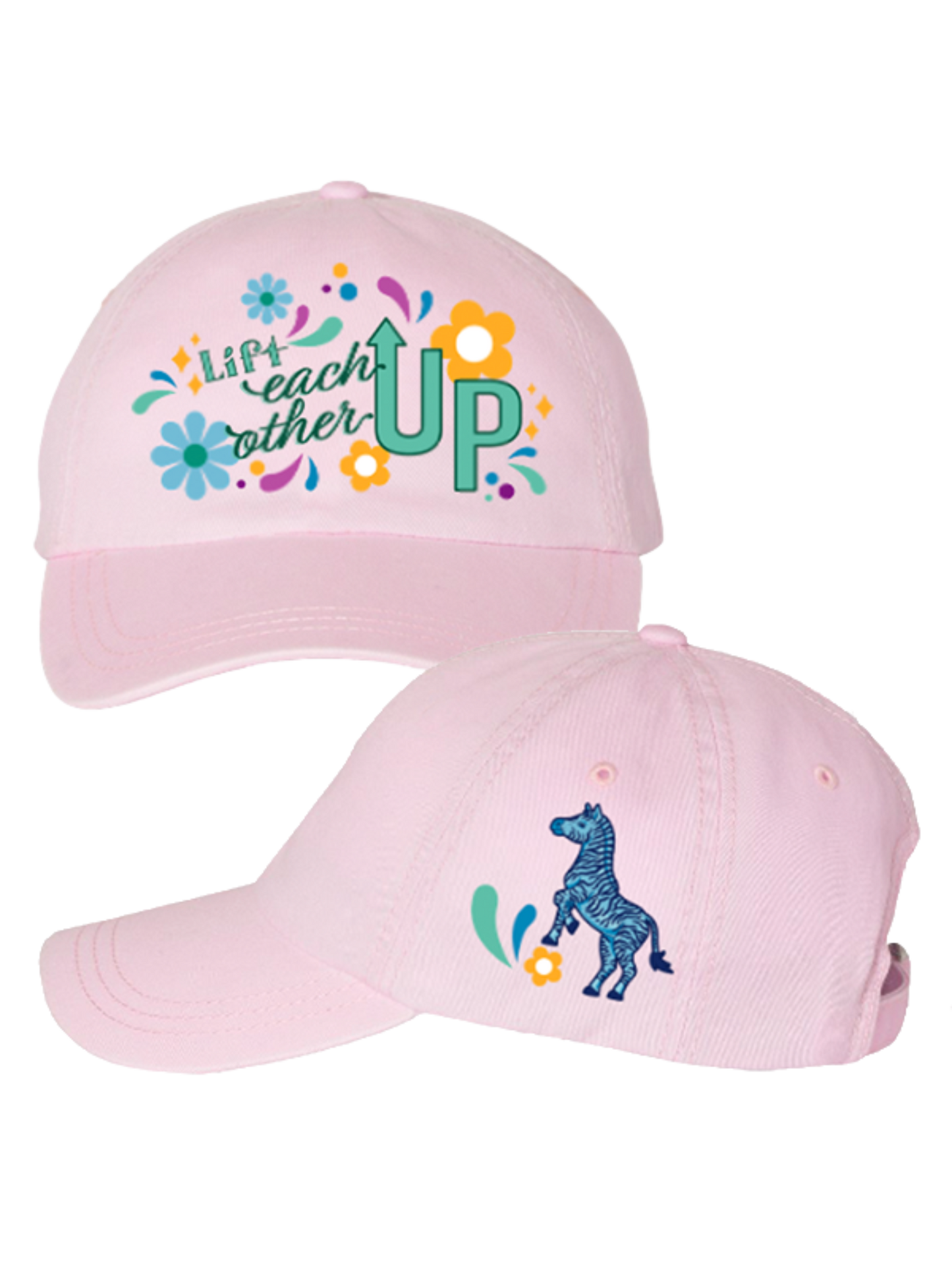 RADIATE POSITIVITY ZEBRA HAT