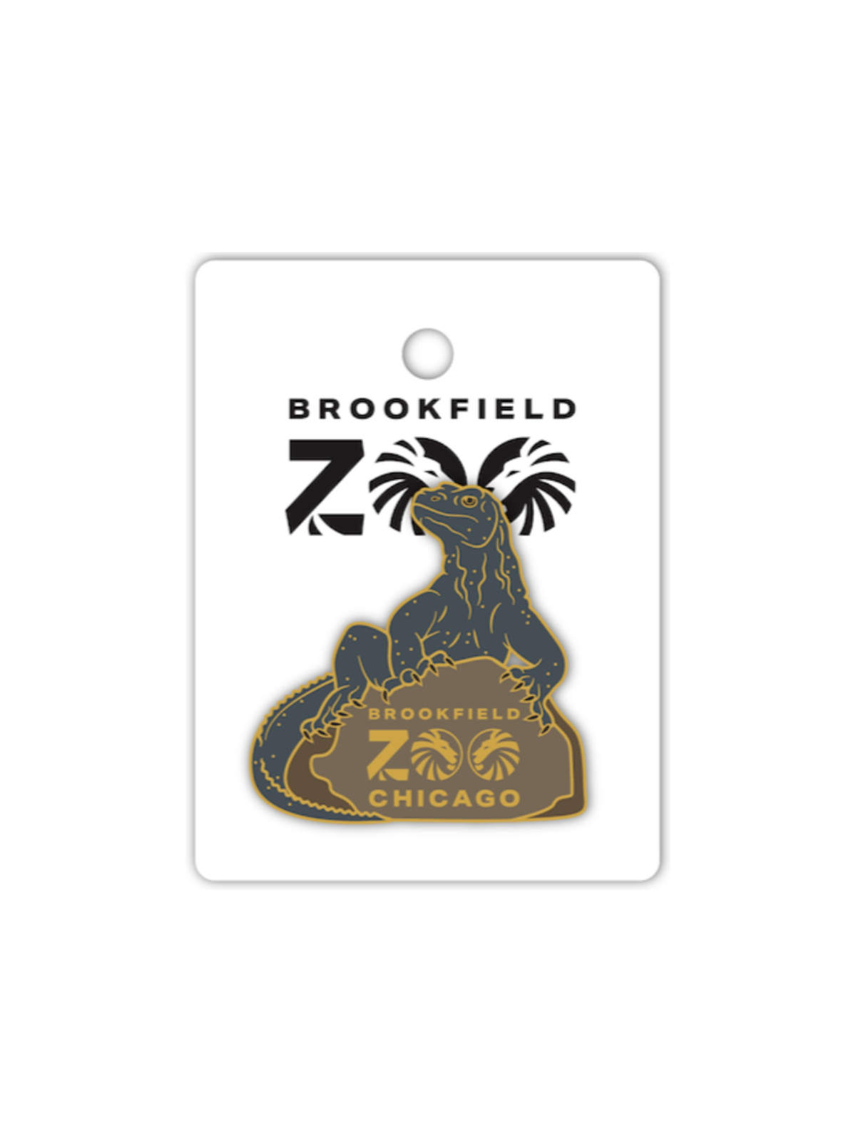BROOKFIELD ZOO KOMODO DRAGON PIN