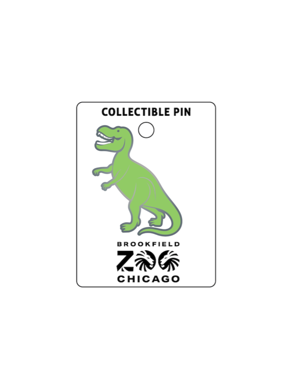 BROOKFIELD ZOO DINO PIN