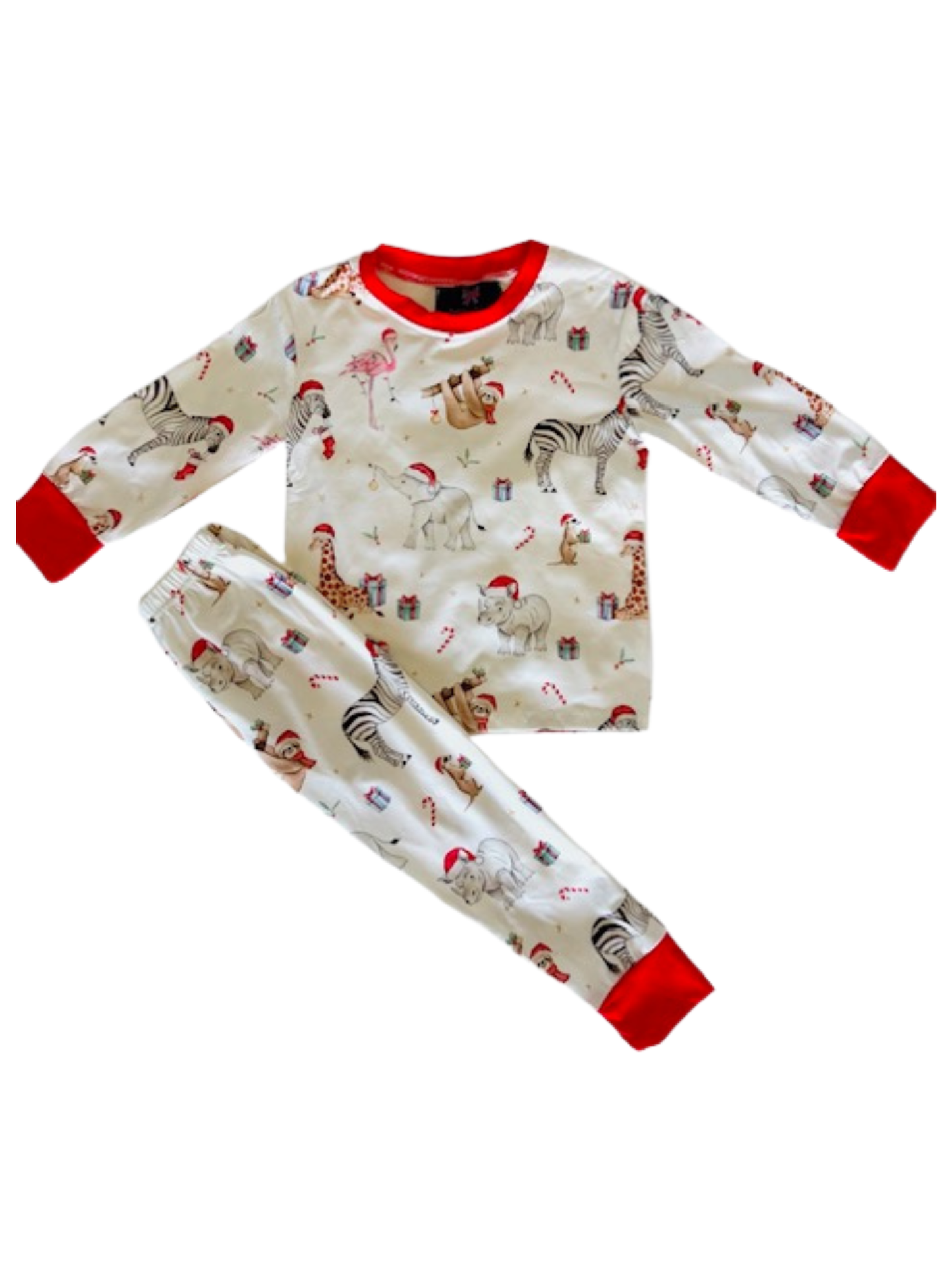 TODDLER HOLIDAY ANIMALS LOUNGE PJS