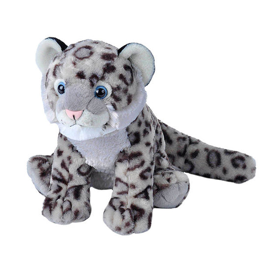 SNOW LEOPARD CUB PLUSH