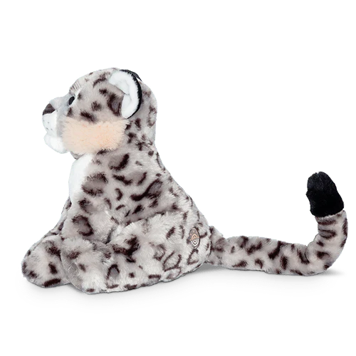 TRACKING SNOW LEOPARD PLUSH