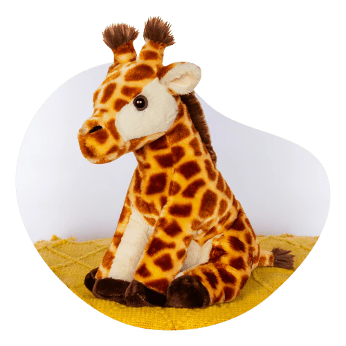 TRACKING GIRAFFE PLUSH