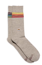 SOCKS SAVE LGBTQ LIVES HEATHER GREY