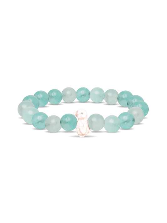 FAHLO PASSAGE PENGUIN IN SEAFOAM BRACELET