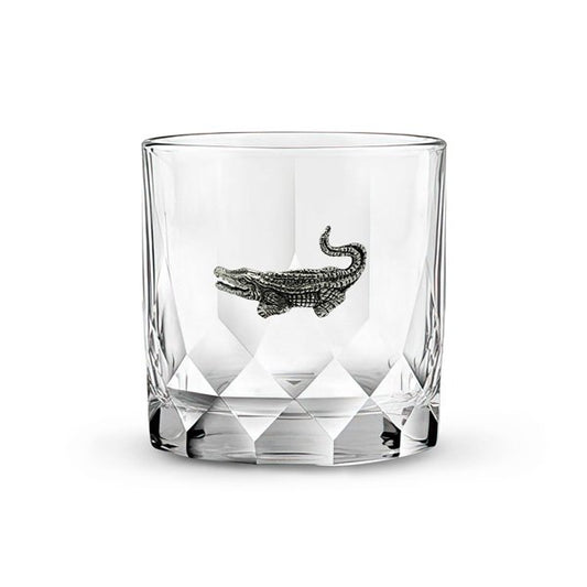 CLASSIC ALLIGATOR ROCKS GLASS