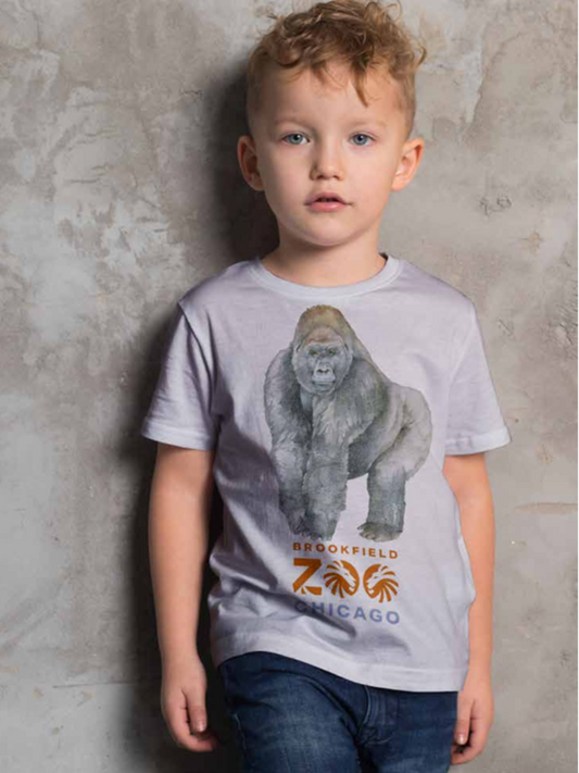 SILVER YOUTH GORILLA T-SHIRT