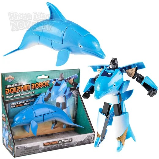 TRANSFORMING DOLPHIN ROBOT