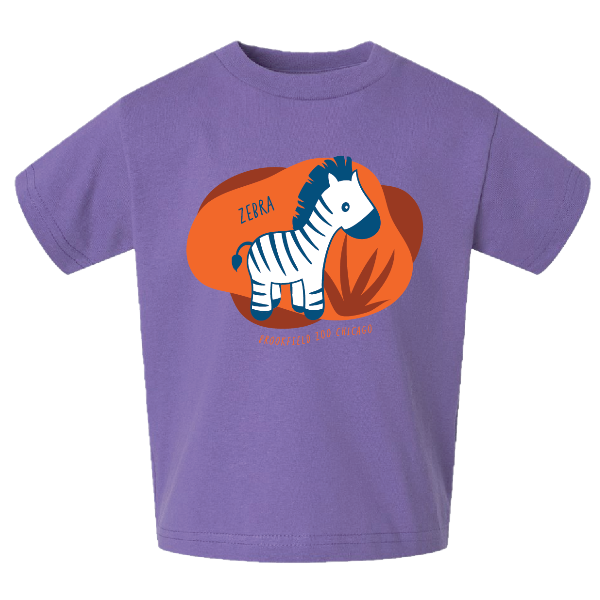 Z FOR ZEBRA TODDLER T-SHIRT